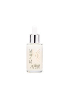 St. Moriz St Moriz Advanced Face Tanner Serum  Miracle Glow Hydrating Self Tan Face Serum with Q10  Hyaluronic Acid  Natural Sunless Radiant Glow  Gradual Face Self Tanner 101 fl oz 