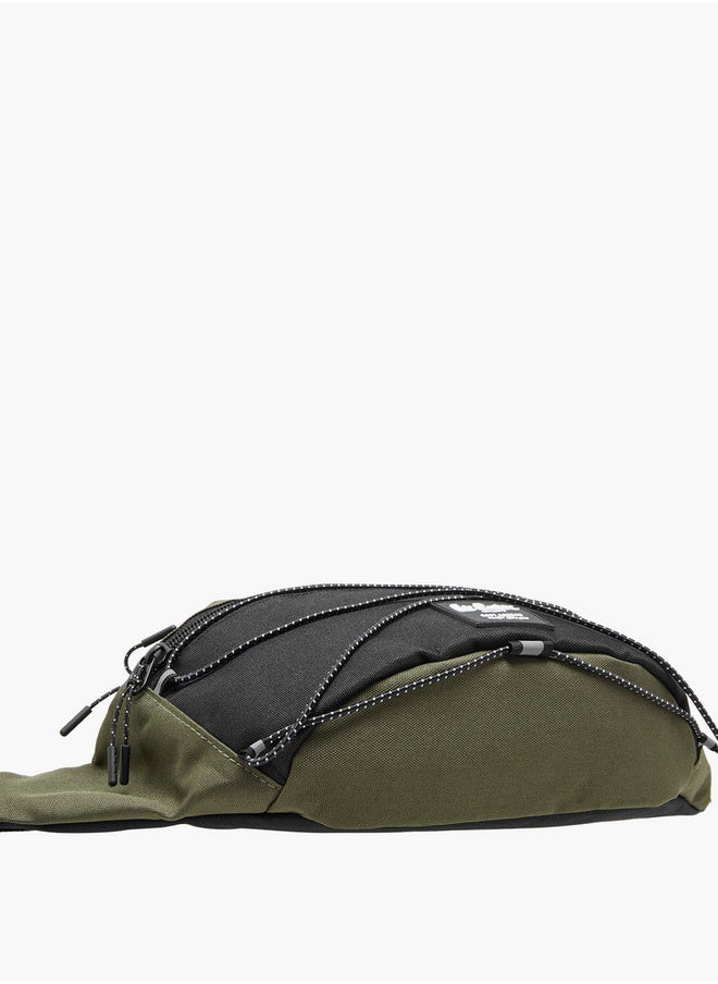 Lee Cooper Men's Logo Applique Waist Bag with Zip Closure  - Image 5
