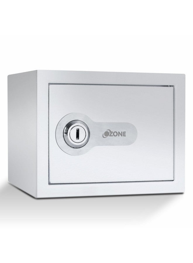 Ozone Ozone Money Bank, Small Safe For Kids and Home Use, Mechnical Key Lock Safe with 2 Stainless Steel Key - (White) - Image 1