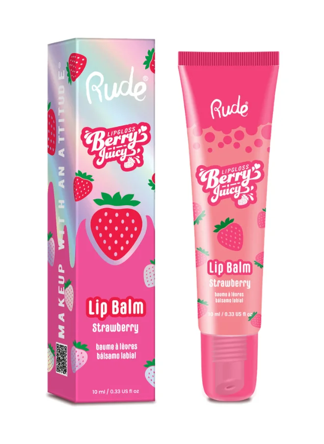 روود Berry Juicy Lip Balm - Strawberry