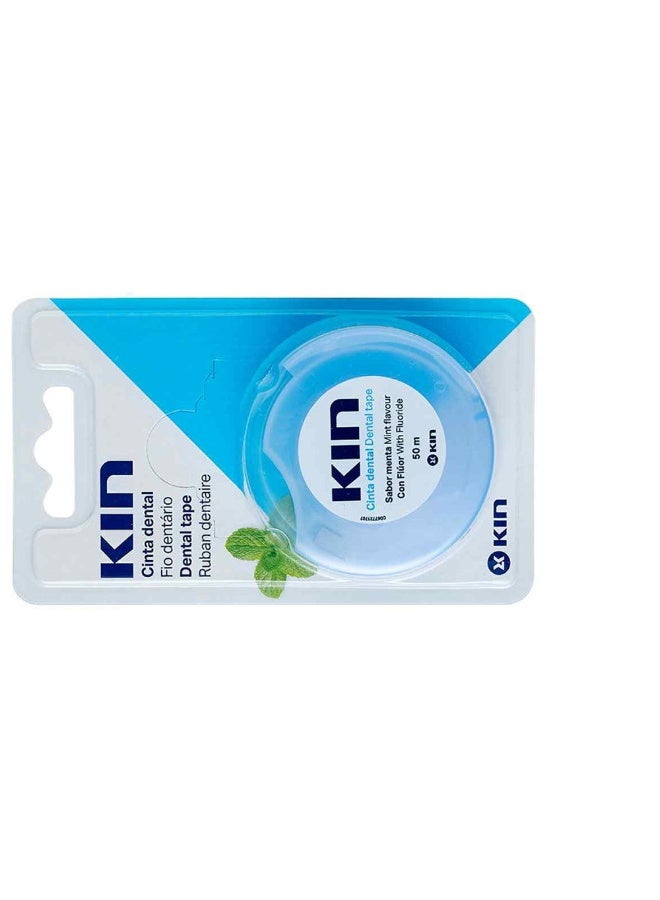 Kin Dental Tape With Fluoride Mint Flavor 50ml - Image 2
