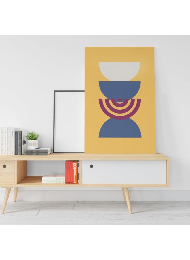 Home Gallery Mid-century Modern Wall Art Retro Printed canvas wall art 120x80 - Image 1