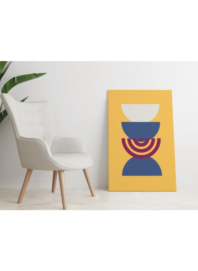 Home Gallery Mid-century Modern Wall Art Retro Printed canvas wall art 120x80 - Image 5