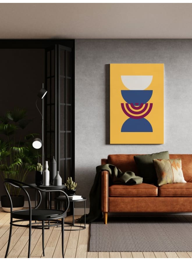 Home Gallery Mid-century Modern Wall Art Retro Printed canvas wall art 120x80 - Image 4