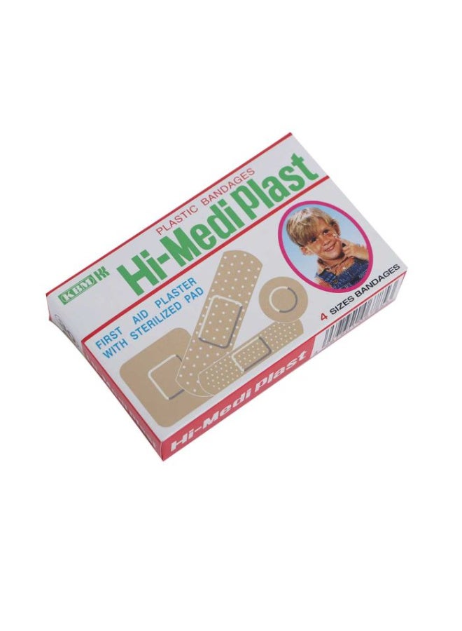 Hi-Med 30-Piece First Aid Plaster With Sterilized Pad - Image 2