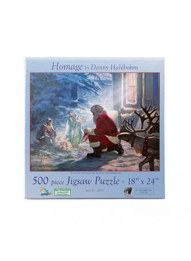 سونز أوت Inc - Homage - 500 قطعة من أحجية الصور المقطوعة من تصميم الفنان: داني هالبوهم - الحجم النهائي 18 × 24 بوصة - رقم القطعة 18618 - Image 1