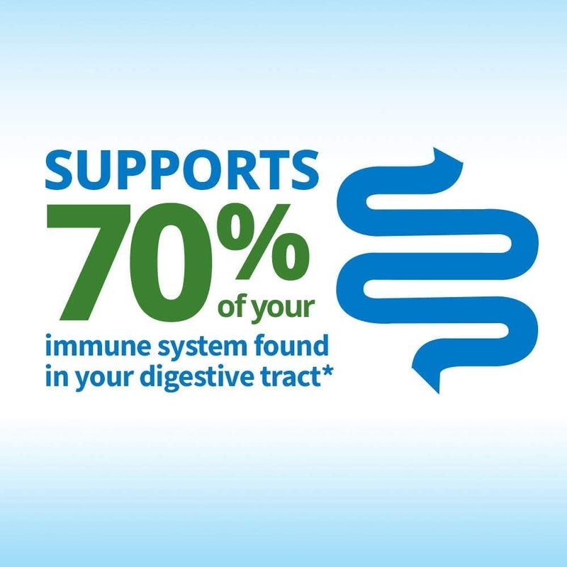 TruBiotics Probiotics for Digestive  Immune Health Supports Regularity  Helps Relieve Abdominal Discomfort Gas  Bloating 2 Clinically Studied Probiotic Strains Plus Prebiotics 60 Capsules - Image 3