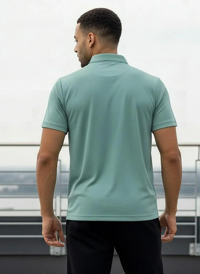 سبلاش اكتف Men Stretchable Performance Polo T-shirt