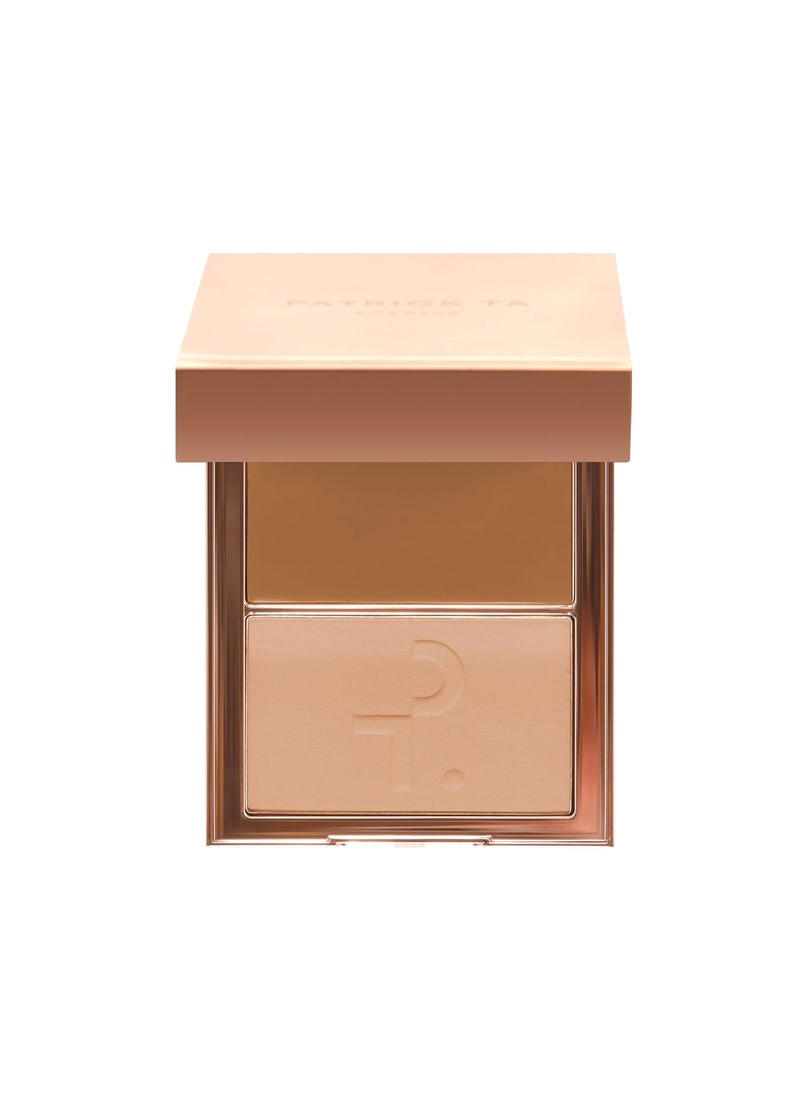 Patrick Ta - PATRICK TA Major Skin Crme Foundation and Finishing Powder Duo  Medium 124915TGLPBMF073 Ounce Pack of 1 - Image 1