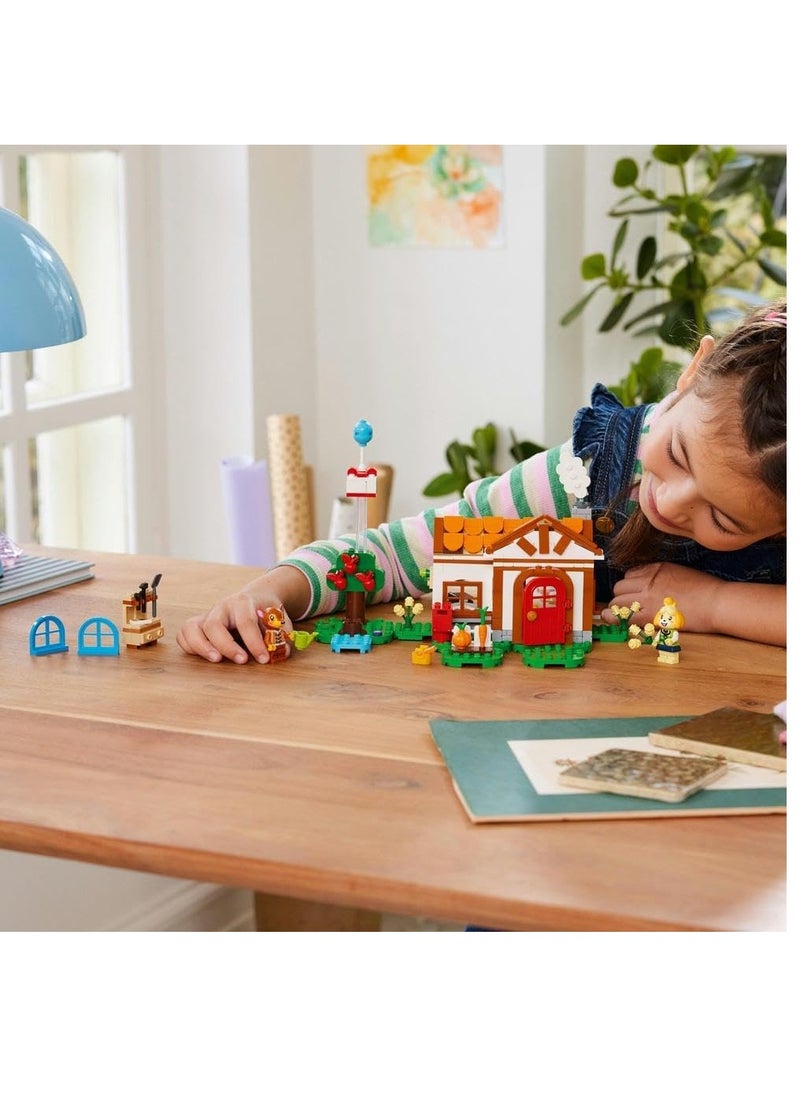 LEGO LEGO Animal Crossing Isabelle's House Visit 77049 Building Blocks Toy Set (389 Pieces)  - Image 2