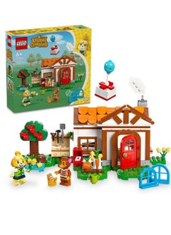LEGO LEGO Animal Crossing Isabelle's House Visit 77049 Building Blocks Toy Set (389 Pieces)  - Image 1