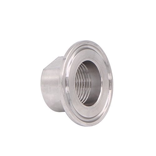 DERNORD 1.5" Sanitary Tri Clamp to 3/4" NPT Female Tri Clover - Image 2