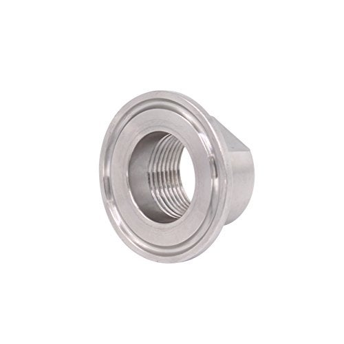 DERNORD 1.5" Sanitary Tri Clamp to 3/4" NPT Female Tri Clover - Image 3