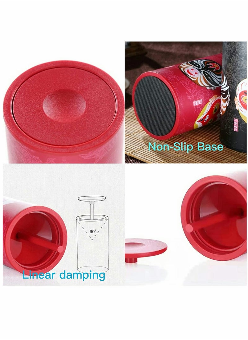 KASTWAVE - Pop up Plastic Toothpick Holder Toothpick Box Special Toothpick Dispenser Toothpick Cotton Swab Storage Box Unique Home Design Decoration Great Gifts 2 Pcs - Image 1