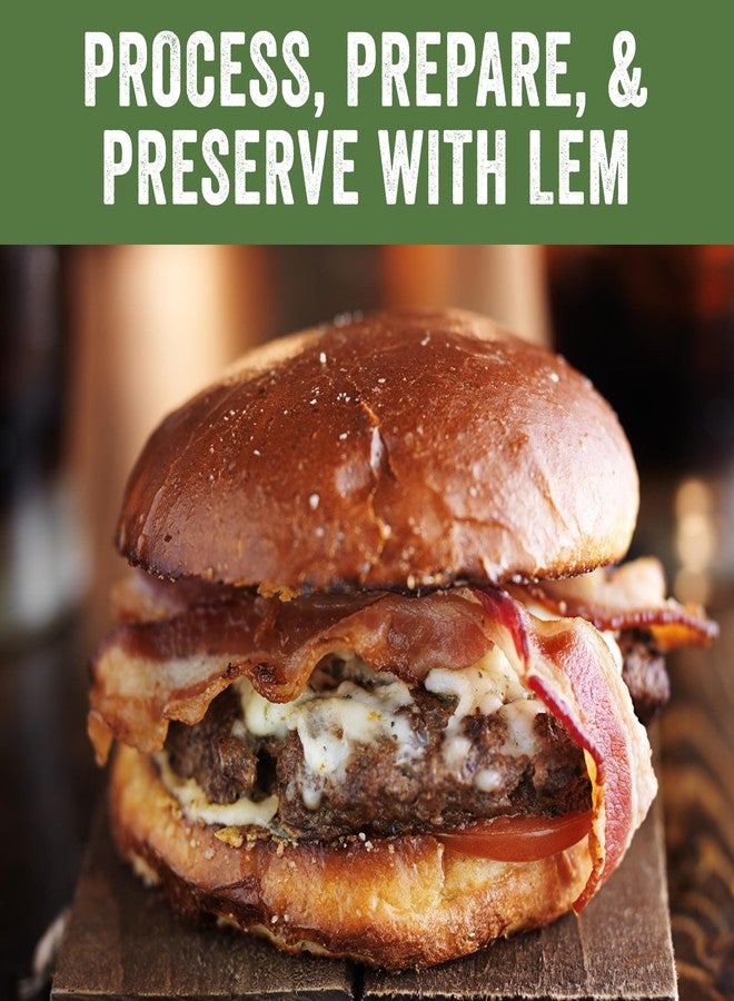 LEM Products Adjustable Burger Press, Non-Stick, Heavy-Duty Aluminum - Image 5