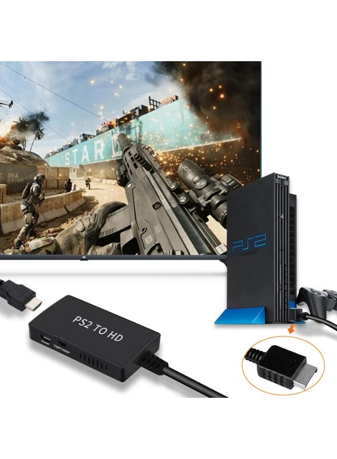igeekwell HDMI PS2 To HDMI: Adapter for PlayStation 2, PS1 to HDMI Converter with 720P/1080P Switch - Image 5