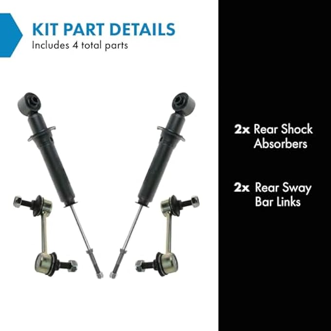 تي آر كيو طقم تعليق خلفي متوافق مع تويوتا سيليكا موديلات 2000-2005 - Image 3