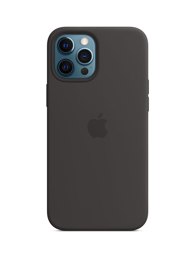 iPhone 12 Pro Max Silicone Case with MagSafe Black