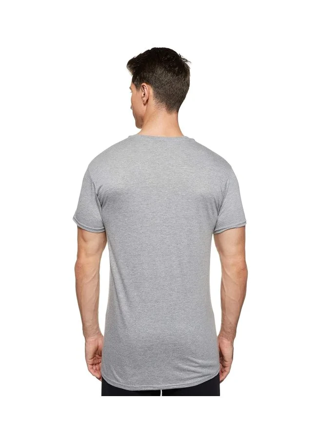 هينز Hanes Ultimate Mens Comfort Fit Crewneck Undershirt 4 Pack