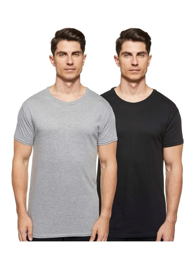 هينز Hanes Ultimate Mens Comfort Fit Crewneck Undershirt 4 Pack