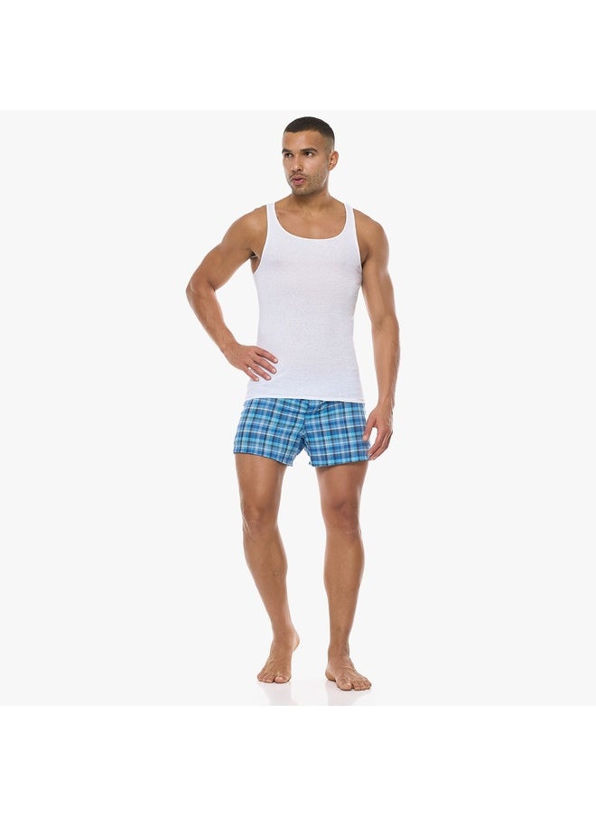 Hanes قميص داخلي Hanes Ultimate للرجال مريح بياقة دائرية، عبوة من 4 قطع  - Image 4