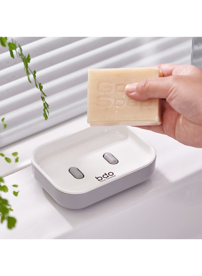 Bdo Draining Soap Dish, Nordic Style Simple Luxury High-end Soap Holder For Home And Travel - Image 2