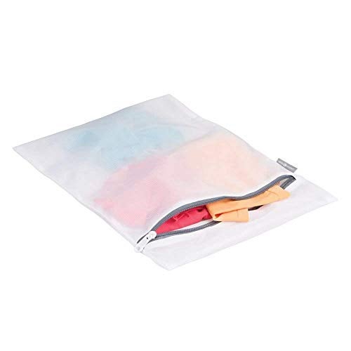 InterDesign iDesign Medium Mesh Laundry Bag for Delicates - White - Image 5