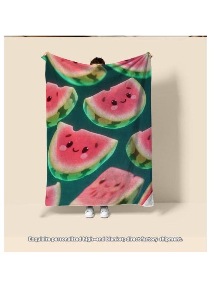 general Children's or student cartoon flannel thin blanket (warm and comfortable, suitable for sleep, games) 100cm*150cm - Image 1