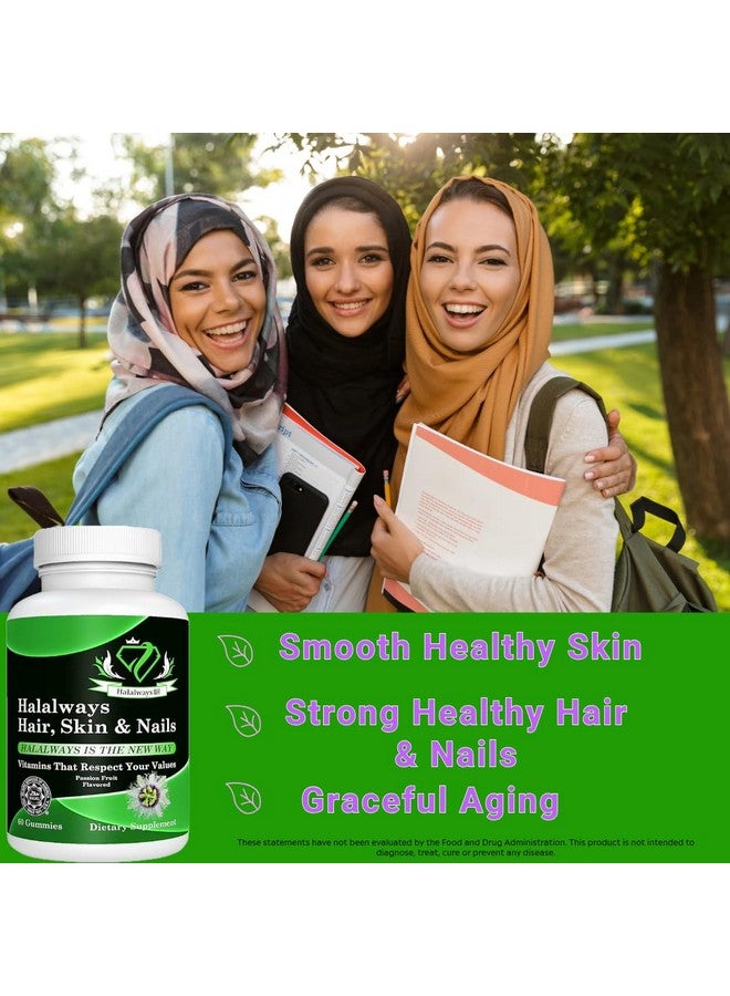هالويز حلوى الشعر والبشرة والأظافر مكمل غذائي حلال معتمد - Image 4