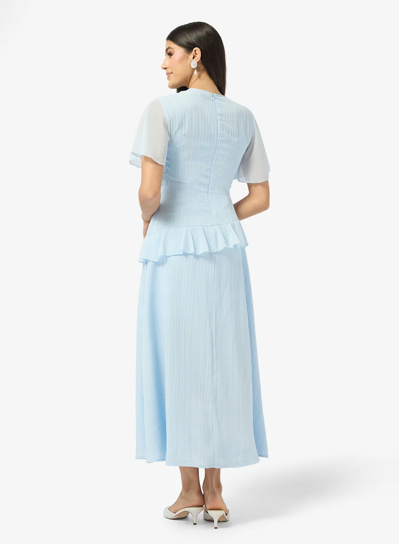 ايلا فستان - بكسرات خصر غير متماثلة