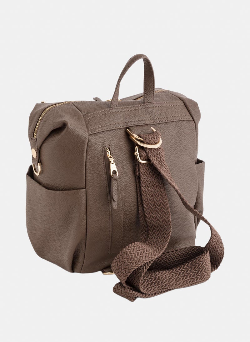 Carpisa ARIA Backpack with Front Pocket, Double Zipper - Image 2