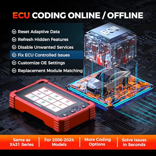 LAUNCH X431 CRP919X OBD2 Scanner,ECU Coding Bidirectional Scan Tool,31+Reset,CAN FD/DoIP,FCA Autoauth, 100+ Brands OBD2 Scanner Diagnostic Tool,All Systems Diagnostic Scanner, IMMO Car Scanner - Image 3