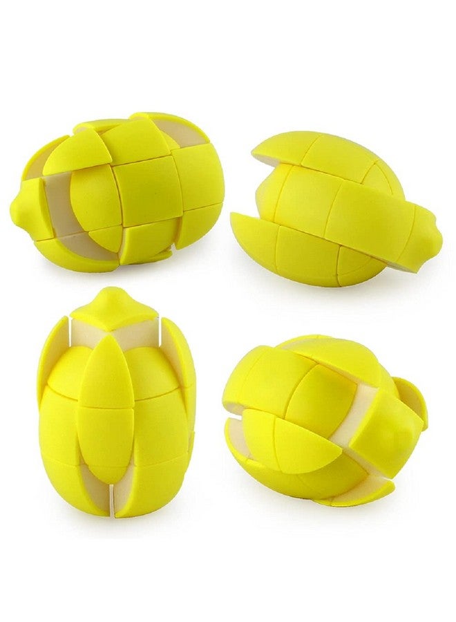 FunBlast Fruit Shape Sticker Less Lemon Cube Magic Puzzle Toy for Kids, Girls, Boys & Adults - (Multicolor; Pack of 1) - Image 3