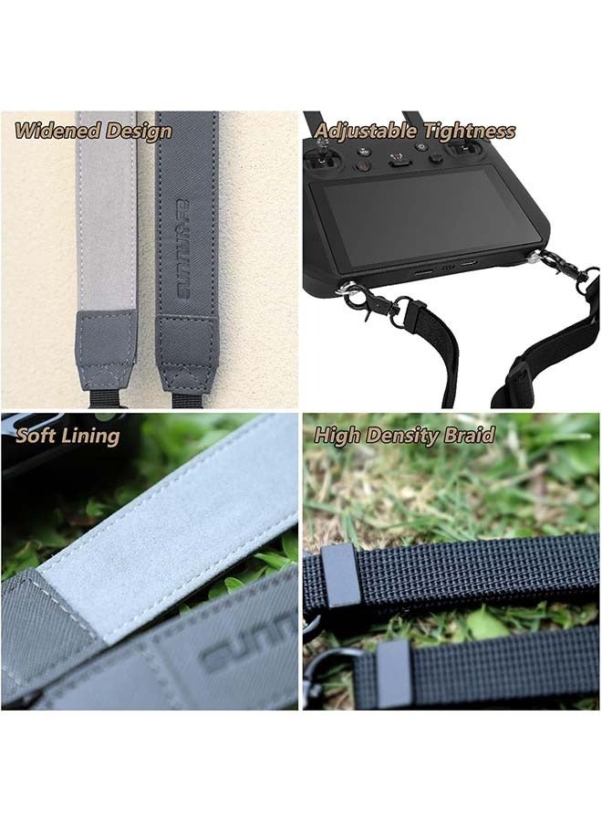 Sunnylife Controller Lanyard for DJI RC/DJI RC 2 / DJI RC Pro Controller, Leather Lanyard Neck Strap for DJI Mini 4 Pro/Mini 3 Pro/Mini 3 / Mavic 3 / Air 3 Accessories, Adjustable Length  - Image 5