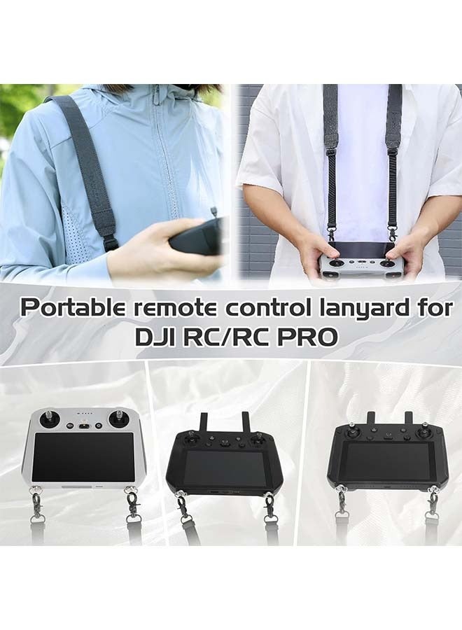 Sunnylife Controller Lanyard for DJI RC/DJI RC 2 / DJI RC Pro Controller, Leather Lanyard Neck Strap for DJI Mini 4 Pro/Mini 3 Pro/Mini 3 / Mavic 3 / Air 3 Accessories, Adjustable Length  - Image 2