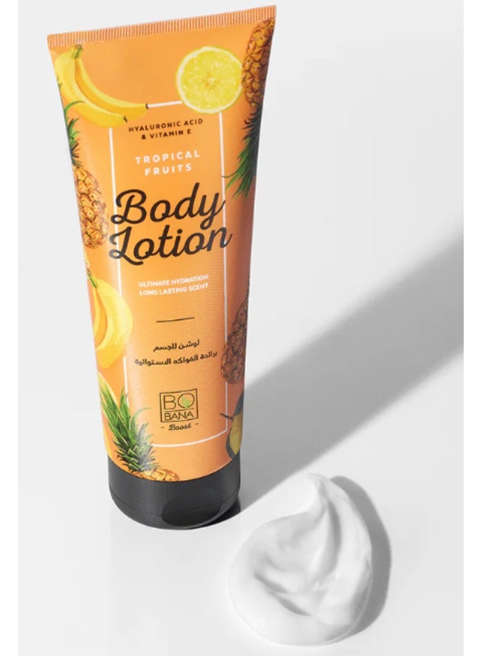 بوبانا لوشن بوبانا للجسم بالفواكه الاستوائية - مرطب ومنعش (240 مل) - Image 5