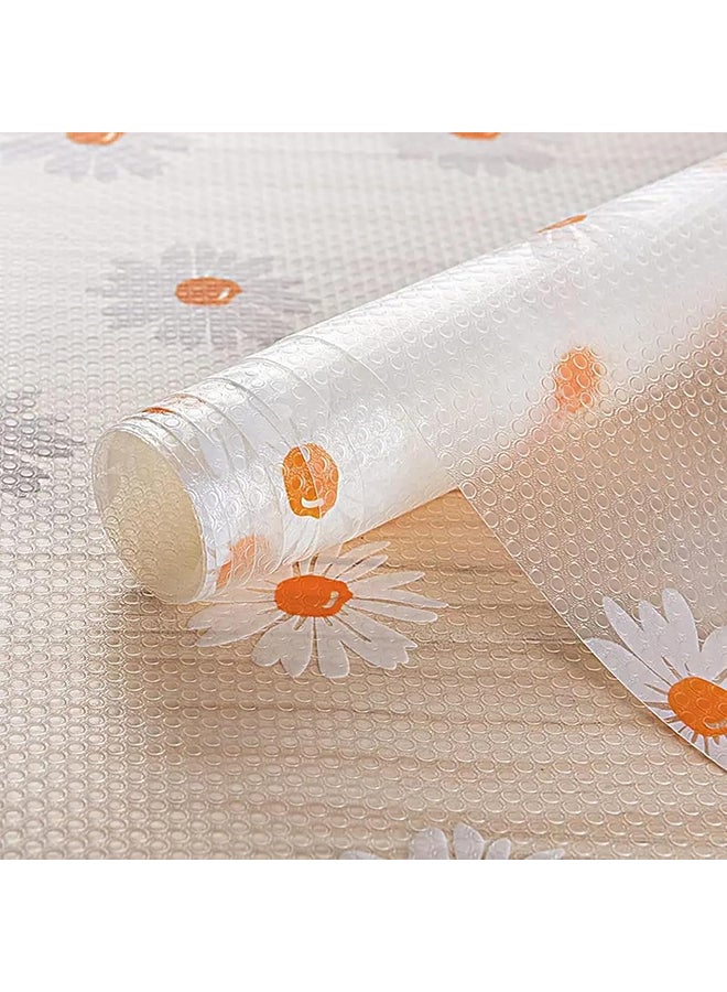 O Ozone Shelf Liner for Kitchen Cabinets,(2 Rolls 45cm x 2m)  Non-Adhesive Drawer Liners, Waterproof Non-Slip EVA Mats Thickened Cabinet Liners for Shelves, Refrigerator, Cupboard, Desk  - Image 1