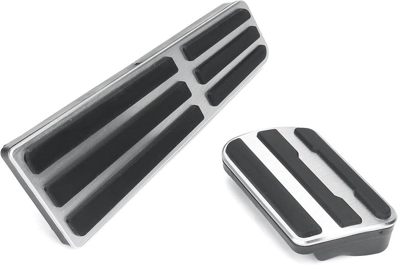 QASULER غطاء دواسة الوقود والفرامل من QASULER المصنوع من الألمنيوم بدون حفر لسيارات بورش - Image 5