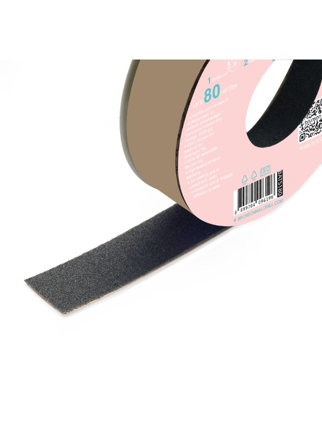 brunson Nail disposable file refill roll Grit#180 BATSC180  - Image 3