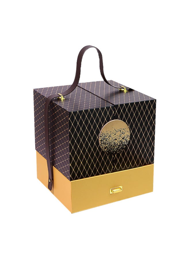 Mid-autumn Moon Cake Gift Box Portable High-end Gift Box 4 6 8 Pack Mid-autumn Moon Cake Packaging Box