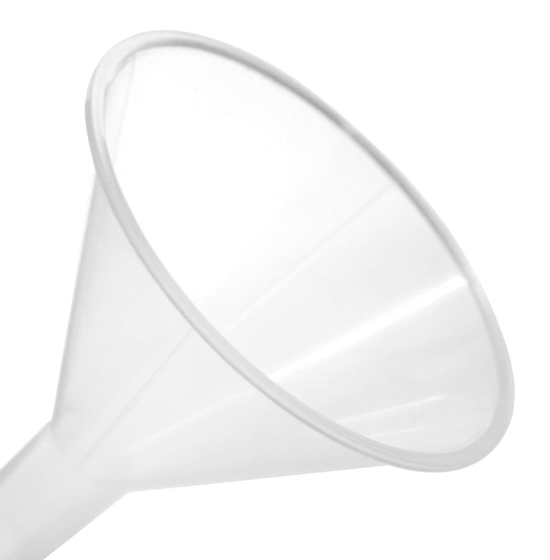 EISCO Powder Funnel, 3.1" - Polypropylene Plastic - Parallel Stem - Resistant to Acids & Alkalis - Great for Laboratory, Classroom or Home Use - Image 3