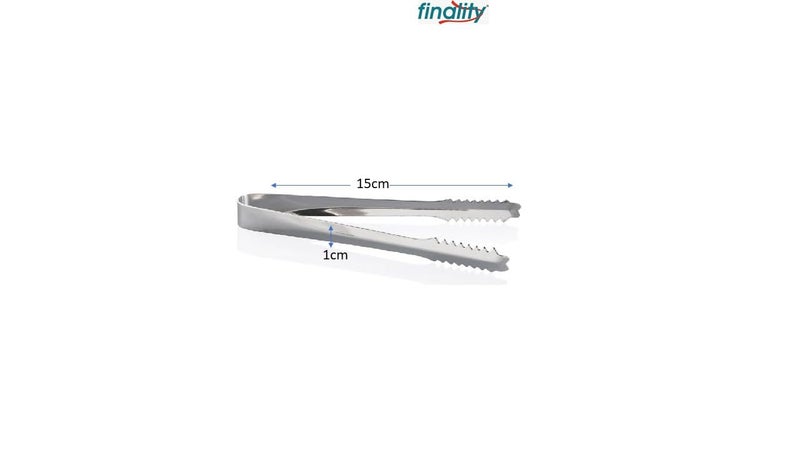 finality Double Walled Stainless Steel 1 Litre Ice Bucket with Lid and Ice Tong Bar Tools Home Bar Accessories Mini Bar - Image 3