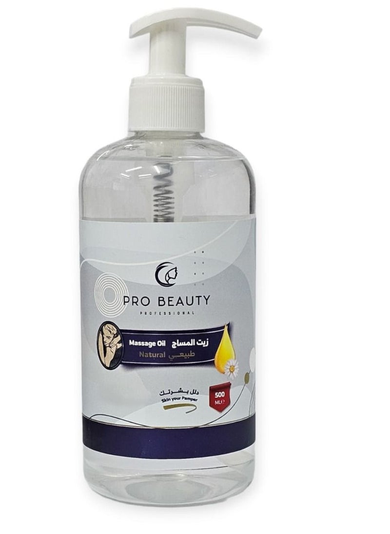 PRO BEAUTY Natural Massage Oil 500 ml 