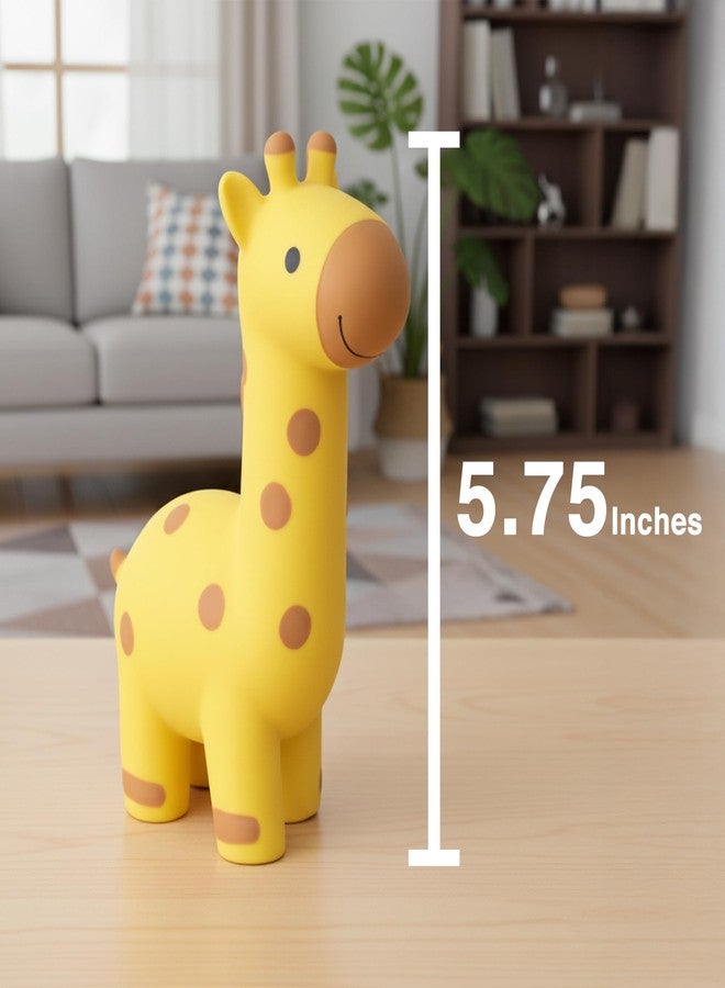 Multipet Giraffe Dog Toy | Latex Giraffe Dog Toy | Giraffes Squeaky Pet Toys | Squeaky Interactive Toys for Dogs (Yellow/Brown) - Image 2