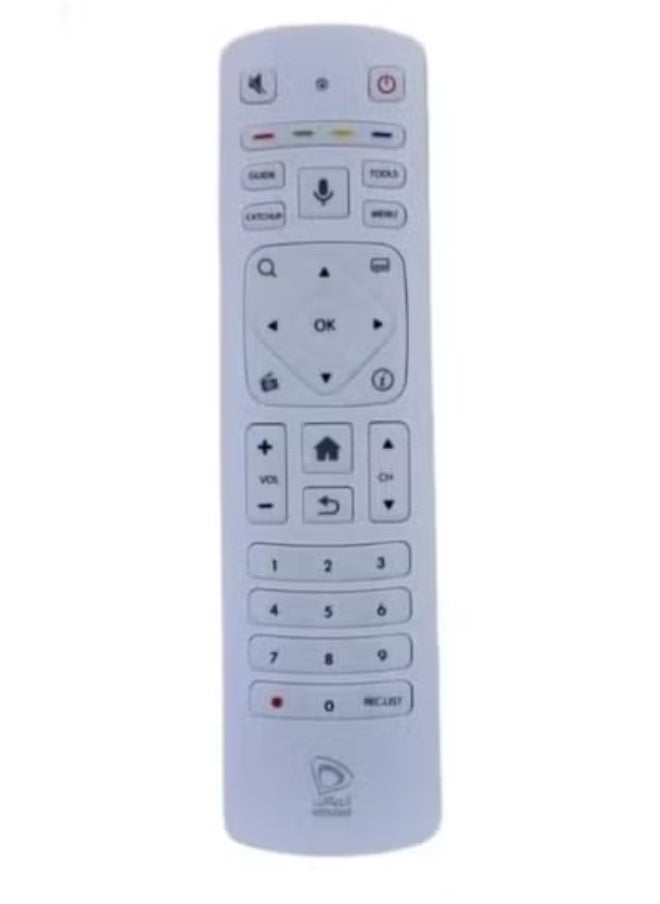 Universal Remote Control for Etisalat 4K Android TV Box | Full-Function Replacement Remote with Ergonomic Design & Long Battery Life | Strong Signal for Smooth Navigation | Easy Setup | Compatible with All Etisalat 4K Android TV Boxes | Reliable & User-Friendly
