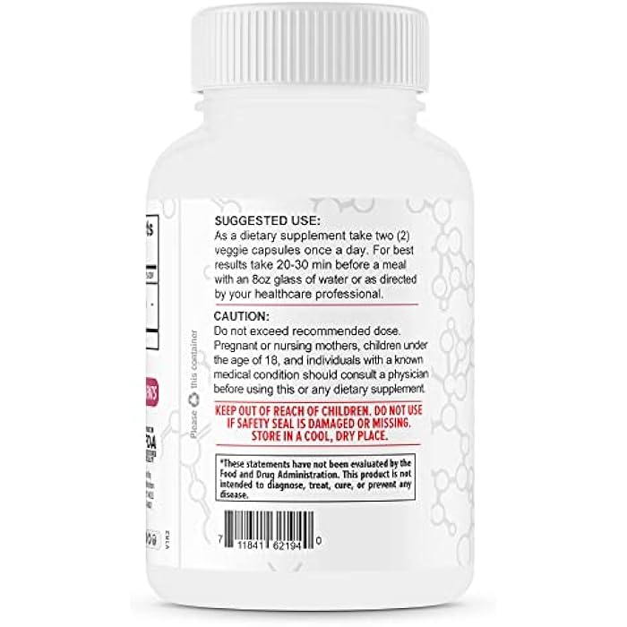 TerraForm Nutrition Caralluma Fimbriata - 100% Pure - Max Strength Weight Loss Supplement - 1200mg - Natural Appetite Suppressant for Women & Men - Metabolism Booster - Made in USA - 1 Month - Image 4