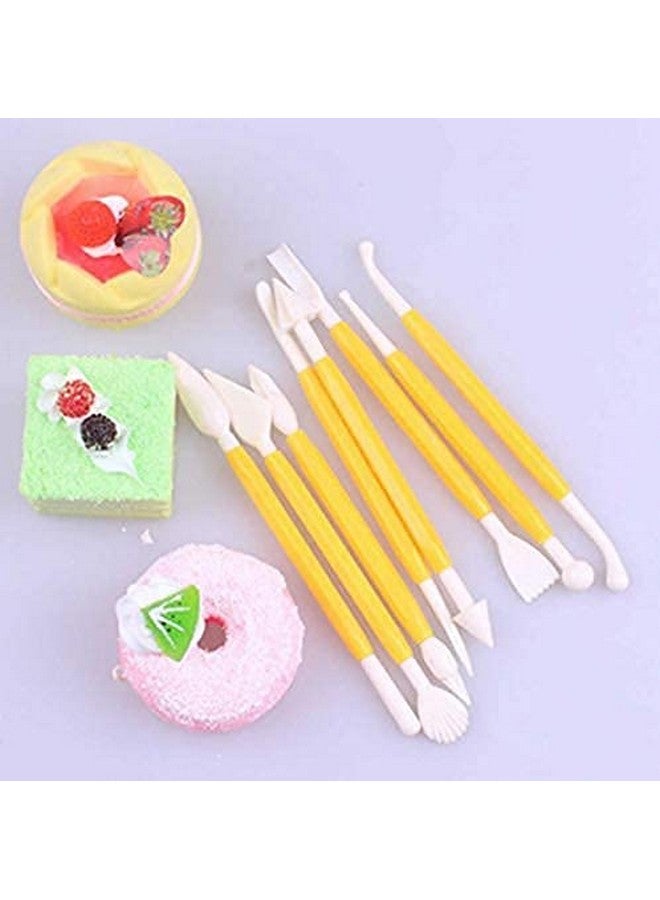Craftacious Art Polymer Dough Clay for Mini Clay Artifacts Jewellry Making Non-Air Dry Clay Baking Clay (Note-This Clay is Baked in Oven) (100 Gram Clay) (Multi Color Clay with Tools) - Image 4