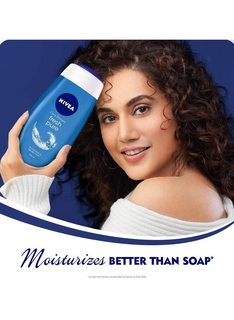 Nivea Shower Gel Sea Salts & Fresh Fragrance 250ml - Image 3