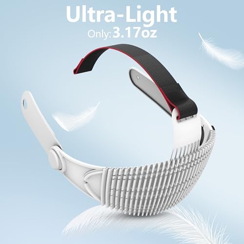 APEXINNO A3 Ultra-Light Head Strap for Meta Quest 3/Quest 3S Accessories,3.17oz Adjustable Comfort Strap,Most Comfortable for Lying Down - Image 3