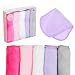 Expressions 5pc Microfiber Makeup Remover Cloth Set Machine Washable Reusable NonToxic EcoFriendly Face Cloths for Gentle Makeup Removal Soft Cleansing Cloths for Women All Skin - Image 2